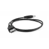 GEMBIRD USB 2.0 predlžovací kábel, 0,75 m - čierny