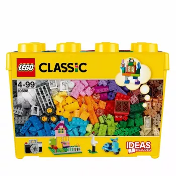 Stavebnica LEGO Classic 10698 — 790 dielov, viacfarebná, 33 farieb, vrátane zelených podložiek a príslušenstva