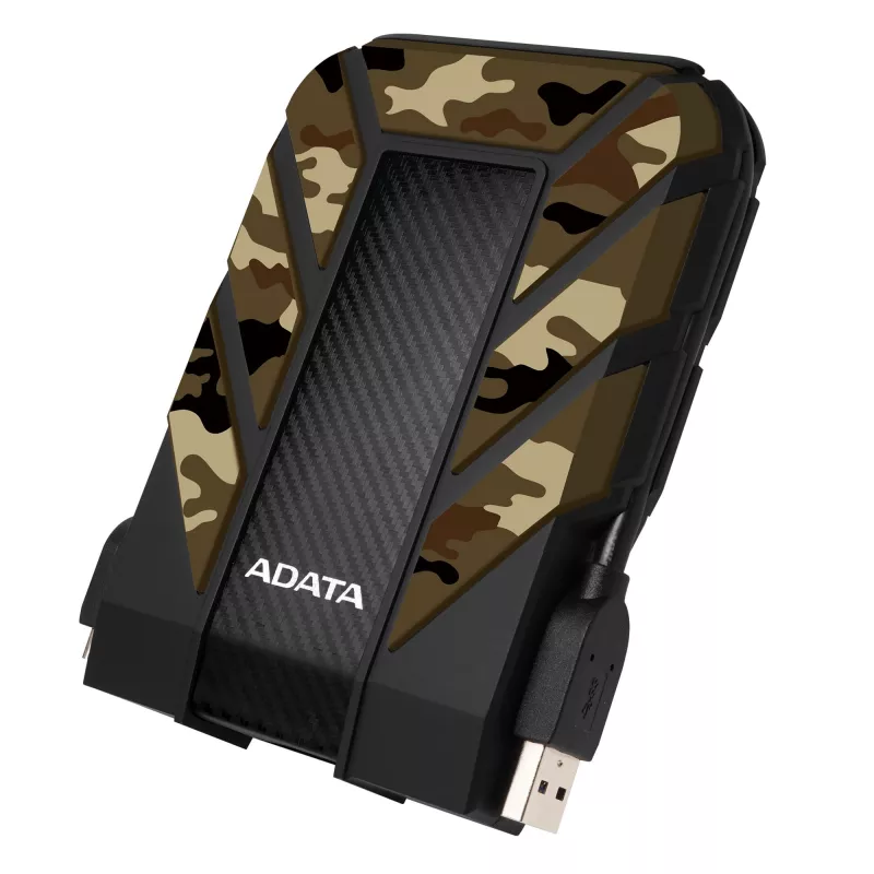 Externý HDD ADATA HD710M Pro 2 TB USB 3.2 Gen 1 (USB Type-A / Micro-USB B) Camouflage, nárazuvzdorný