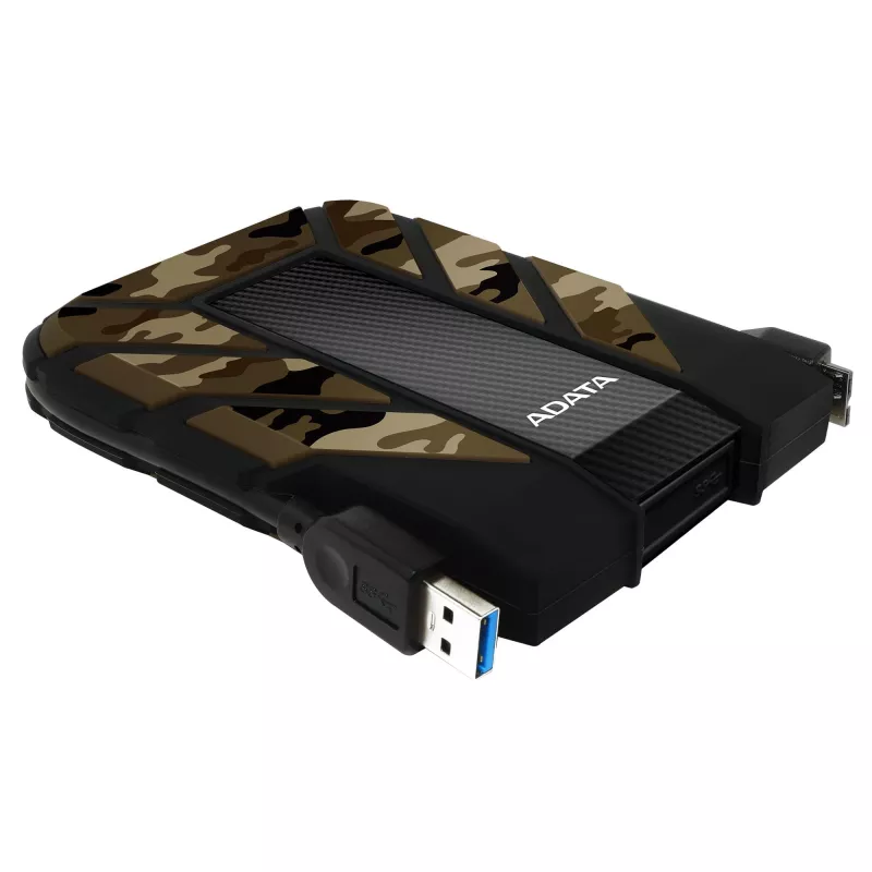 Externý HDD ADATA HD710M Pro 2 TB USB 3.2 Gen 1 (USB Type-A / Micro-USB B) Camouflage, nárazuvzdorný