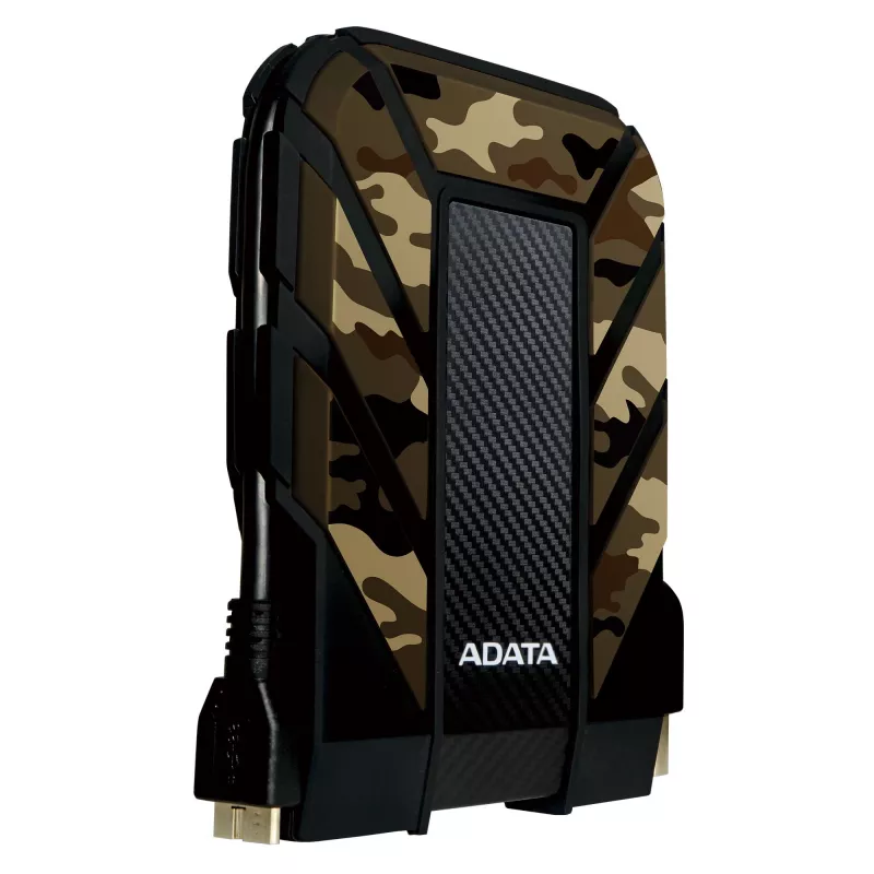 Externý HDD ADATA HD710M Pro 2 TB USB 3.2 Gen 1 (USB Type-A / Micro-USB B) Camouflage, nárazuvzdorný