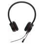 Jabra Evolve 20SE MS Stereo, káblový, kancelária/call centrum, 150 - 7000 Hz, 132 g, headset, čierna