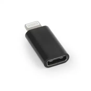 Gembird A-USB-CF8PM-01 káblový adaptér USB Type-C 8-pin na..., čierny