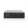 GEMBIRD externé puzdro USB 3.0 3,5 palca – čierne