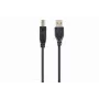GEMBIRD kábel USB 2.0 Type-A na USB Type-B 1 m, čierny