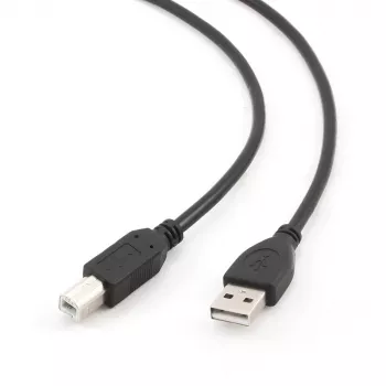 GEMBIRD kábel USB 2.0 Type-A na USB Type-B 1 m, čierny