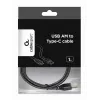 GEMBIRD kábel USB 2.0 Type-A na USB Type-B 1 m, čierny