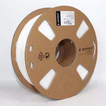 Materiál na 3D tlač Gembird 3DP-PLA1.75-01-W