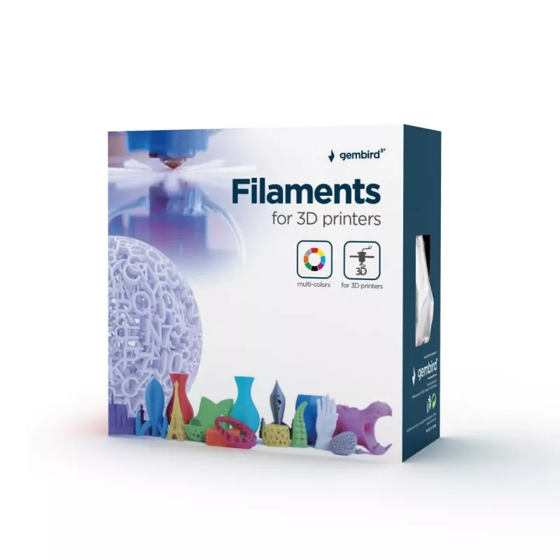 Materiál na 3D tlač ABS Gembird 3DP-ABS1.75-01-G