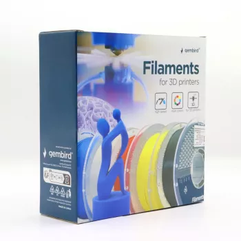 Materiál na 3D tlač Gembird 3DP-ABS1.75-01-B ABS Navy 1 kg