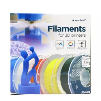 Materiál na 3D tlač Gembird 3DP-ABS1.75-01-B ABS Navy 1 kg