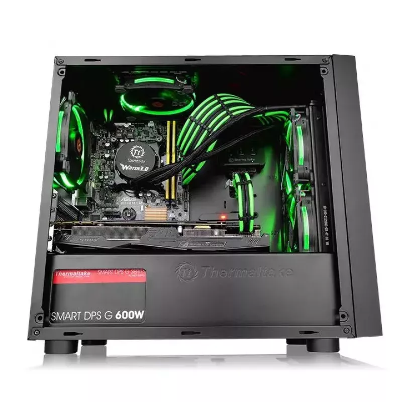 PC skriňa Thermaltake Versa H18 Micro Tower čierna