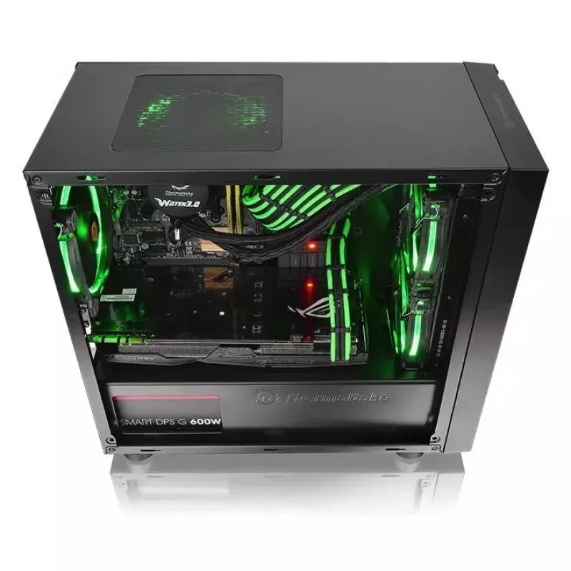 PC skriňa Thermaltake Versa H18 Micro Tower čierna