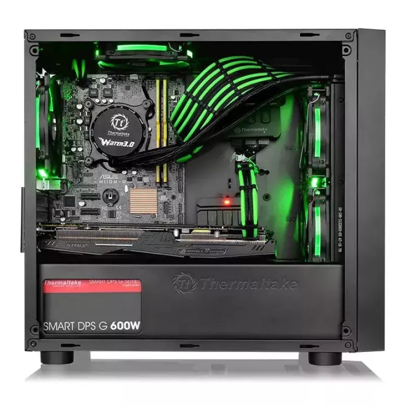 PC skriňa Thermaltake Versa H18 Micro Tower čierna