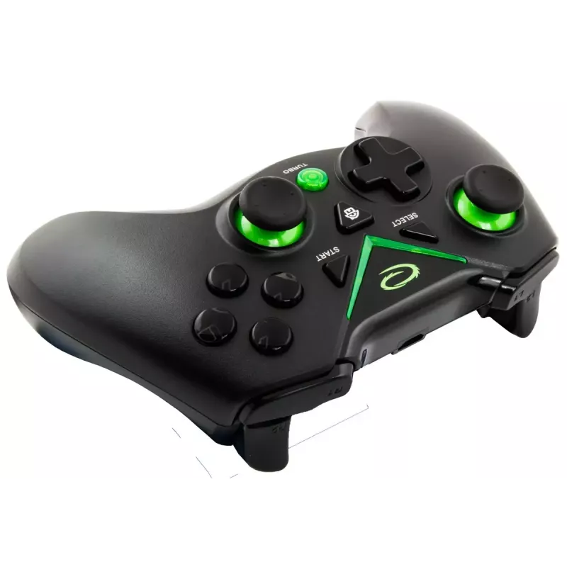 Bezdrôtový gamepad ESPERANZA EGG112K 2,4 GHz pre PC a PS3, USB prijímač, čierna, 12 tlačidiel, analógové páčky