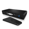 ICY BOX IB-DK2241AC káblové USB 3.2 Gen 1 (3.1 Gen 1) Type-A čierny