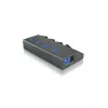ICY BOX IB-HUB1405 USB 3.2 Gen 1 (3.1 Gen 1) Type-B 5000 Mbit/s antracitový