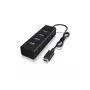 ICY BOX IB-HUB1409-C3 USB 3.2 Gen 1 (3.1 Gen 1) Type-C 5000 Mbit/s čierny