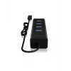 ICY BOX IB-HUB1409-C3 USB 3.2 Gen 1 (3.1 Gen 1) Type-C 5000 Mbit/s čierny