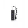 ICY BOX IB-HUB1409-U3 USB 3.2 Gen 1 (3.1 Gen 1) Type-A 5000 Mbit/s čierny