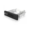 ICY BOX IB-168SK-B vyberateľný rám bez šuplíka pre SATA HDD 3,5″ do pozície 5,25″ (13,3 cm), so zámkom, čierny