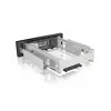 ICY BOX IB-168SK-B vyberateľný rám bez šuplíka pre SATA HDD 3,5″ do pozície 5,25″ (13,3 cm), so zámkom, čierny