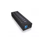 ICY BOX IB-AC6110 USB 3.2 Gen 1 (3.1 Gen 1) Type-B 5000 Mbit/s čierny