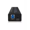ICY BOX IB-AC6110 USB 3.2 Gen 1 (3.1 Gen 1) Type-B 5000 Mbit/s čierny