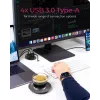 ICY BOX IB-HUB1403 USB 3.2 Gen 1 (3.1 Gen 1) Type-A 5000 Mbit/s čierny