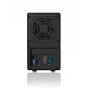 ICY BOX IB-RD3620SU3 diskové pole 0 TB desktop čierny