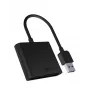 ICY BOX IB-CR301-U3 čítačka kariet USB 3.2 Gen 1 (3.1 Gen 1) čierny