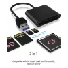 ICY BOX IB-CR301-U3 čítačka kariet USB 3.2 Gen 1 (3.1 Gen 1) čierny