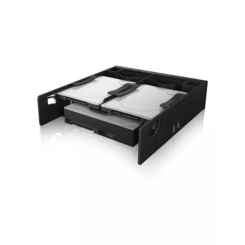 ICY BOX IB-5251, plast, čierny, Čína, 147 mm, 175 mm, 40 mm