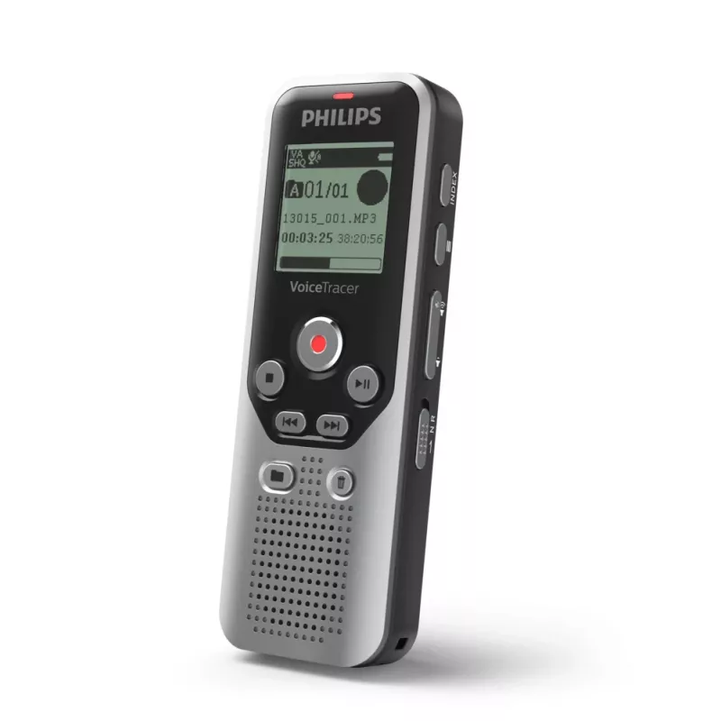 Philips DVT1250 diktafón interná pamäť & flash karta čierna, sivá