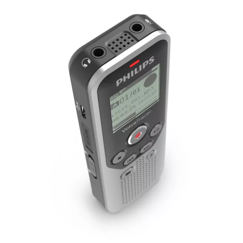 Philips DVT1250 diktafón interná pamäť & flash karta čierna, sivá
