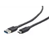 GEMBIRD USB 3.0 AM na Type-C kábel (AM/CM) 0,5 m