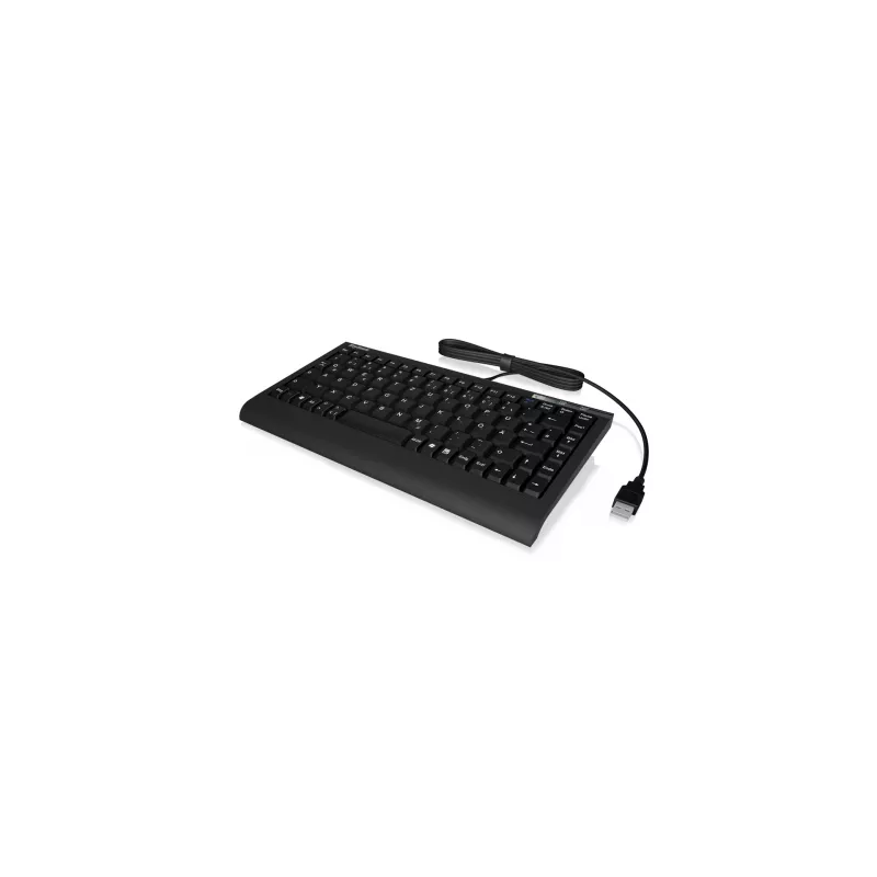 KeySonic ACK-595C+ (US) klávesnica Home USB QWERTY US angličtina čierna