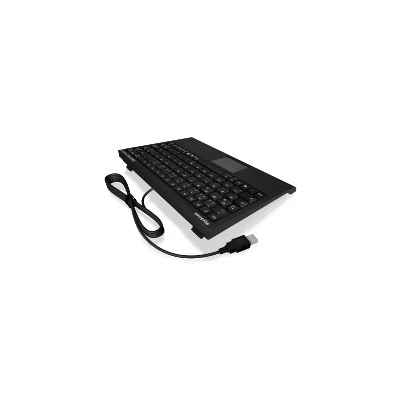 KeySonic ACK-595C+ (US) klávesnica Home USB QWERTY US angličtina čierna