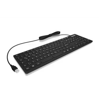 KeySonic KSK-8030 IN (US) klávesnica Industrial USB QWERTY US angličtina čierna
