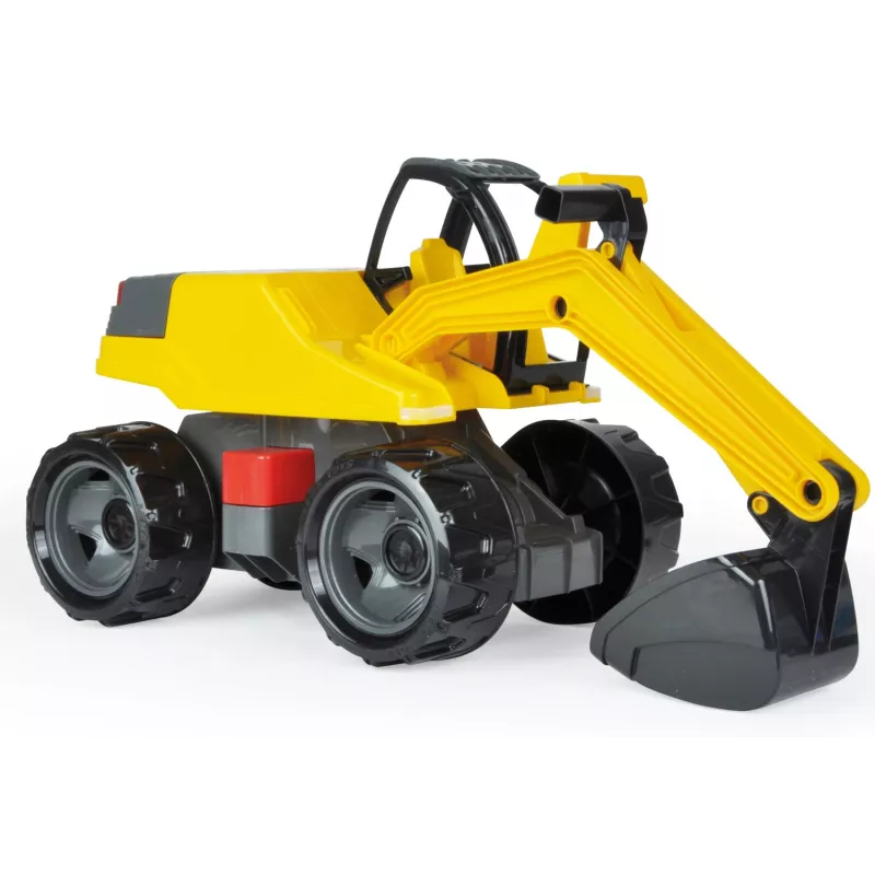 Lena GIGA TRUCKS Excavator Pro, bager, 3 roky, čierna, žltá