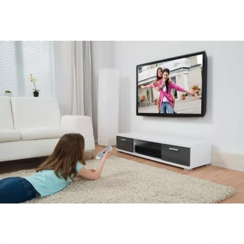 Techly nástenný držiak pre LCD LED 13-30 palcov, plne pohyblivý, biely