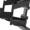 Techly 40-80 ultra tenký plne pohyblivý nástenný držiak na LCD TV čierna“ ICA-PLB 172L