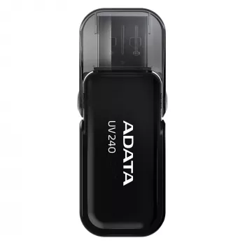USB flash disk ADATA UV240 32 GB USB 2.0 Type-A, čierny, s krytkou