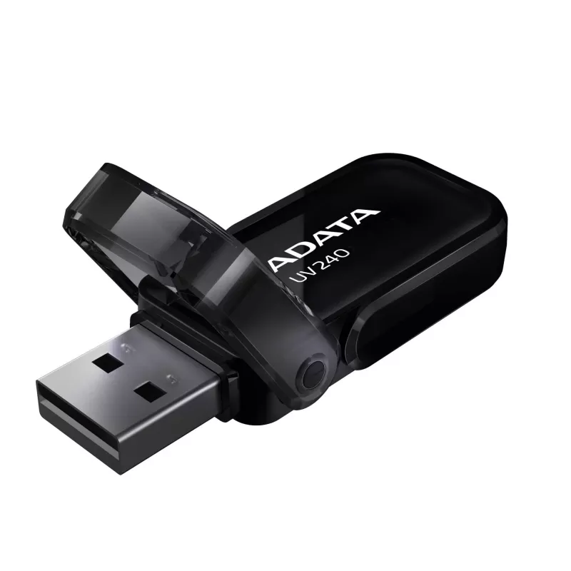 USB flash disk ADATA UV240 32 GB USB 2.0 Type-A, čierny, s krytkou