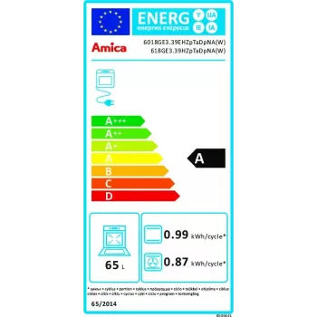 Voľne stojaci sporák Amica 618GE3.39HZpTaDpNA(W)