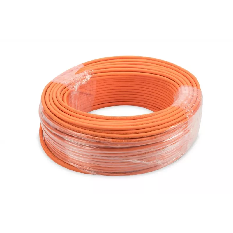 DIGITUS inštalačný kábel - Cat 7 - S/FTP - AWG 23/1 - simplex - 100m - oranžový