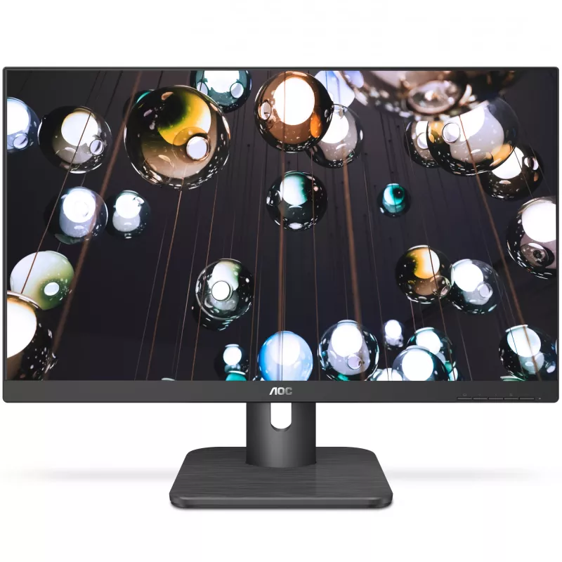 AOC E1 24E1Q počítačový monitor 60,5 cm (23,8 palcov) 1920 x 1080 pixelov Full HD LED čierny