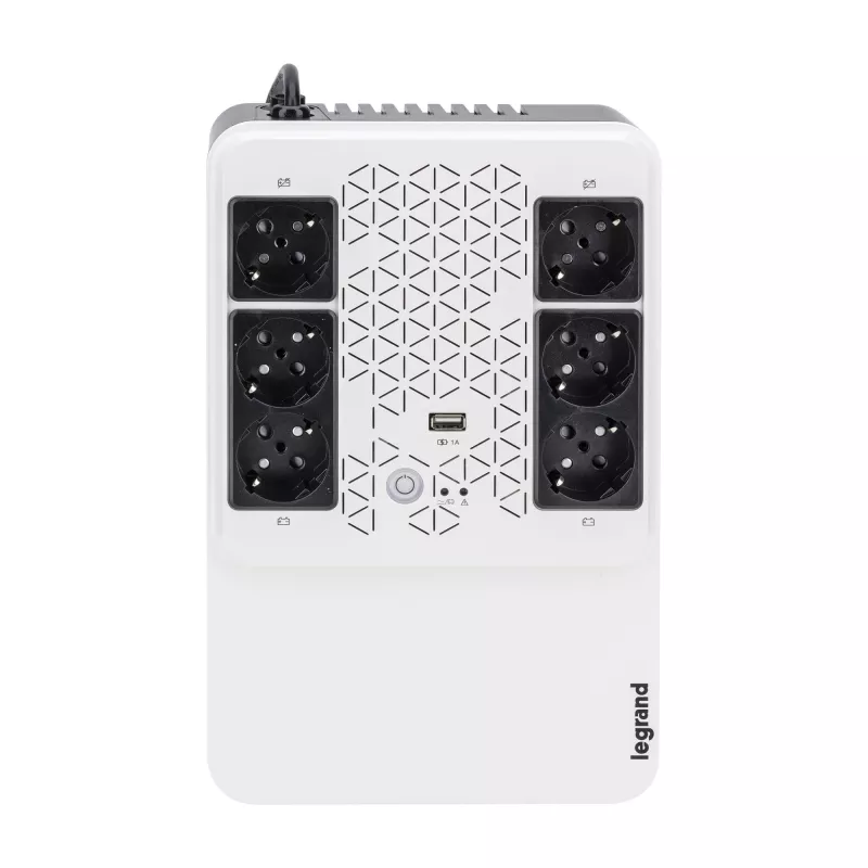 Legrand Keor ASI MULTIPLUG 600 FR neprerušiteľný zdroj napájania (UPS) line-interactive 0,6 kVA 360 W 6 zásuviek AC