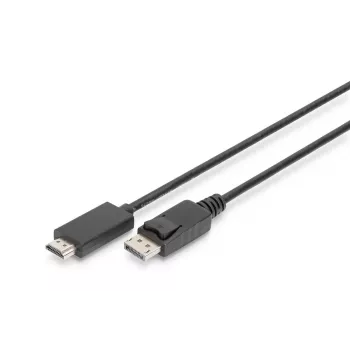 DIGITUS DisplayPort adaptérový kábel. DP - HDMI typ A (AK-340303-030-S)