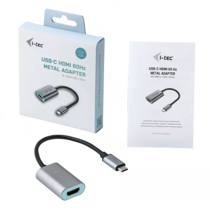 i-tec Metal USB-C HDMI adaptér 4K/60 Hz